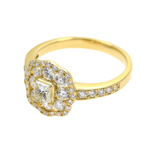 K18YG ダイヤモンド リング 1.186ct