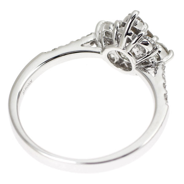 K18WG ダイヤモンド リング 0.50ct D0.50ct