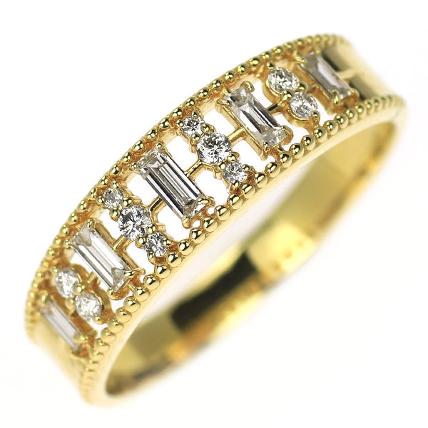 K18YG ダイヤモンド リング 0.25ct