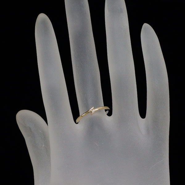 ベルシオラ K18YG/WG ダイヤモンド リング 0.12ct リバーシブル