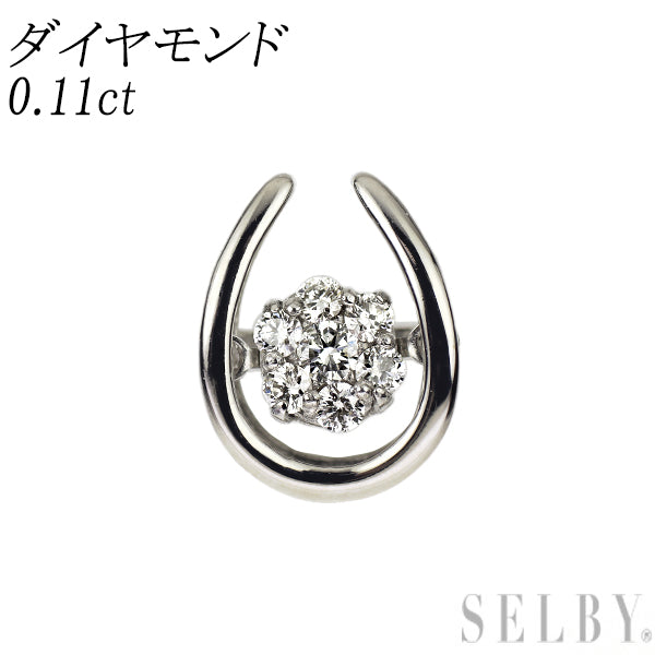 GSTV 馬蹄　k18 ダイヤモンド　ダンシングストーン　ネックレス ダイヤモンド K18 GSTV 馬蹄 ゴールド ダンシングストーン ネックレス