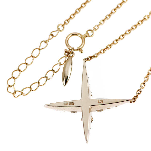 カシケイ K18BG ブラウンダイヤモンド ペンダントネックレス 1.00ct ネイキッド