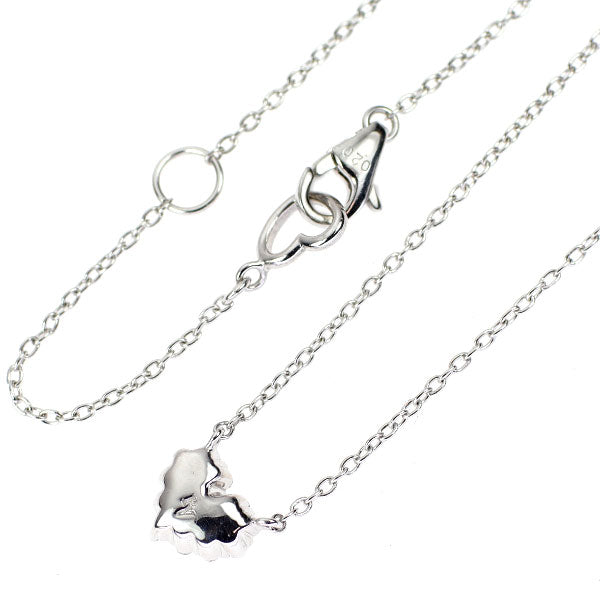 ポンテヴェキオ　K18WGハートダイヤモンドネックレス Ponte Vecchio ポンテヴェキオ PV ネックレス ハート ダイヤ 0.3ct K18