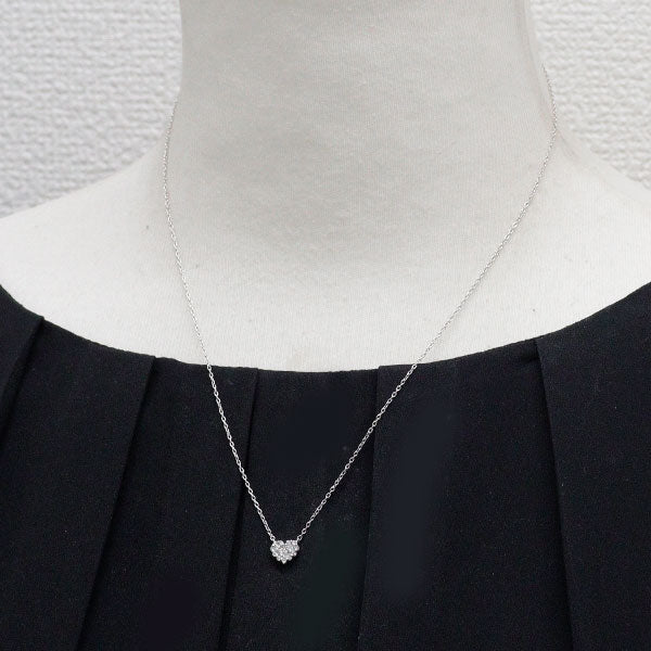 ポンテヴェキオ K18WG ダイヤモンド ペンダントネックレス 0.20ct