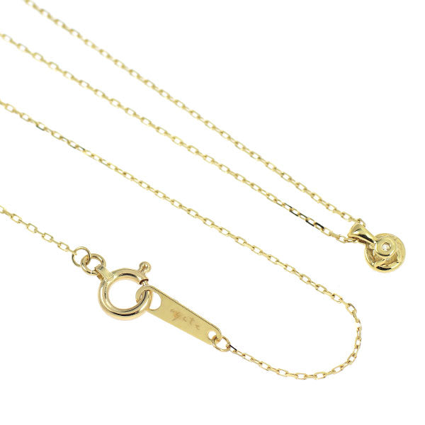 アガット/agete K14YG ダイヤモンド ペンダントネックレス 0.08ct