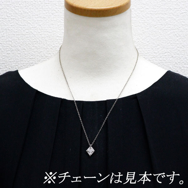 Pt900 ダイヤモンド ペンダントトップ 0.522ct D0.10ct — セルビー