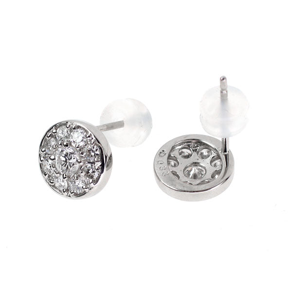 Pt850 ダイヤモンド ピアス 0.66ct
