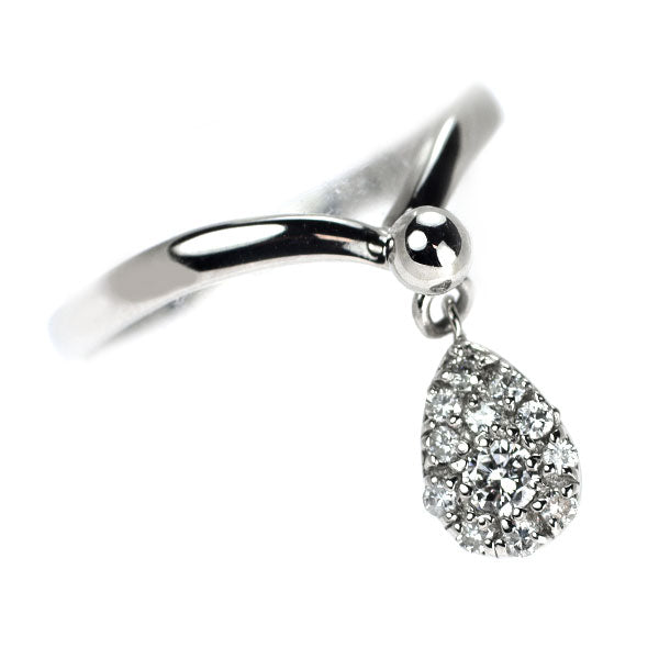 Pt900 ダイヤモンド リング 0.20ct