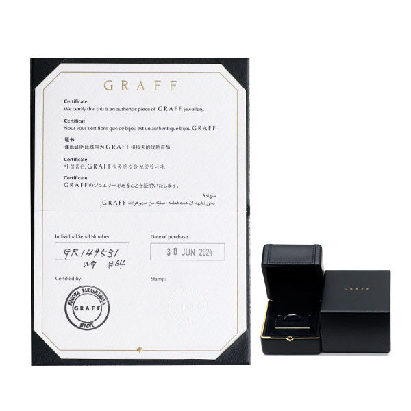 グラフ K18WG リング ローレンスグラフ シグネチャー 64号