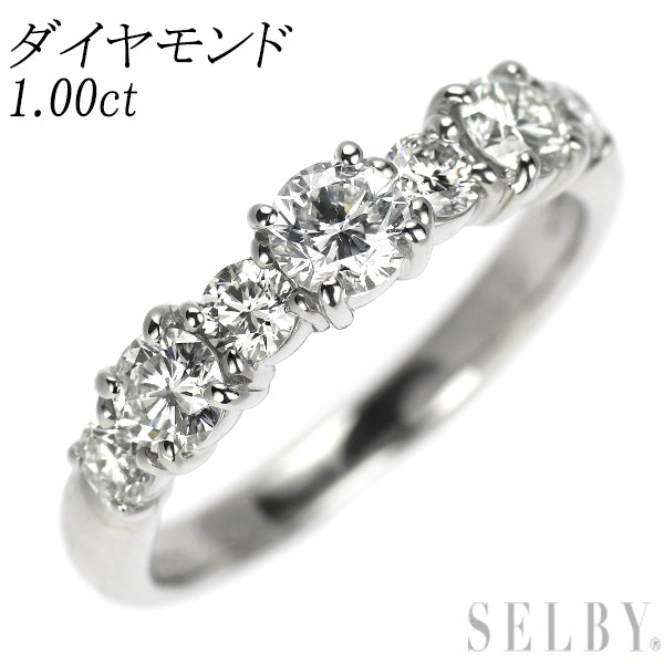 Pt900 ダイヤモンド リング 1.00ct