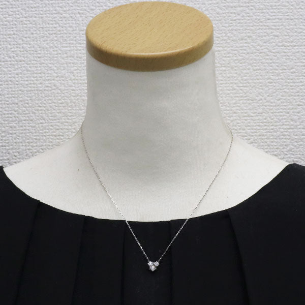 ヴァンドーム青山 pt950×pt850 ダイヤ ネックレス ヴァンドーム ネックレス 一粒ダイヤ Pt850 Pt950 プラチナ