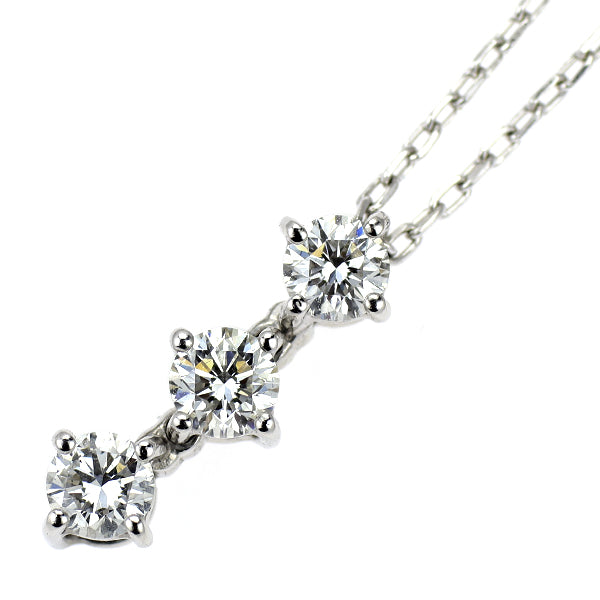 ヴァンドーム青山 Pt950/ Pt850 ダイヤモンド ペンダントネックレス 0.35ct 2WAY
