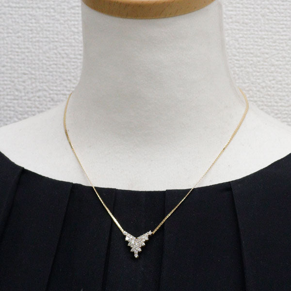 K18YG ダイヤモンド ペンダントネックレス 1.00ct