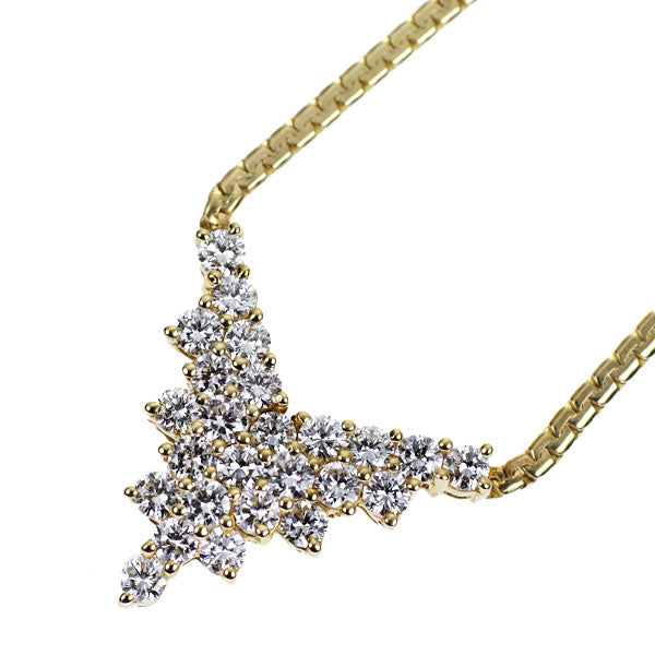 K18YG ダイヤモンド ペンダントネックレス 1.00ct
