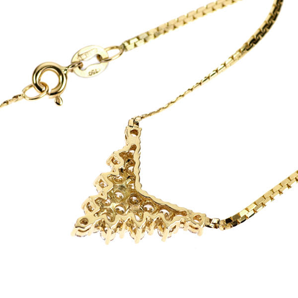 K18YG ダイヤモンド ペンダントネックレス 1.00ct