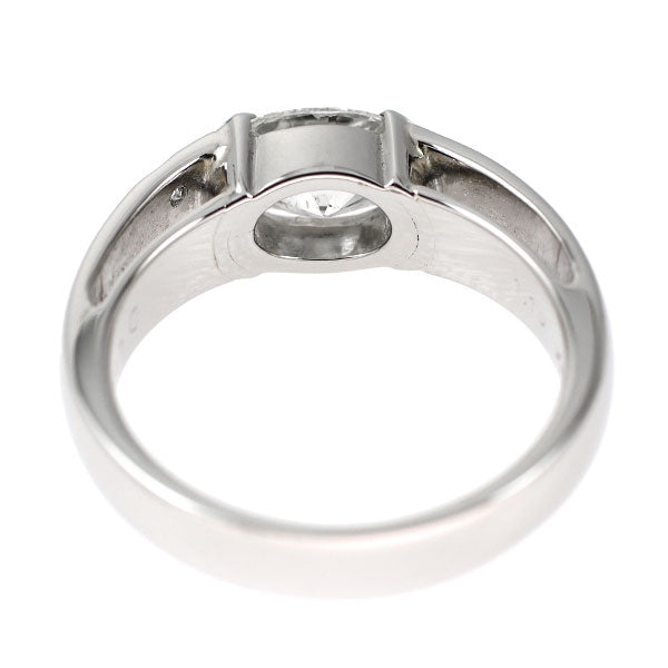 Pt900 オーバルカット ダイヤモンド リング 1.10ct D0.05ct