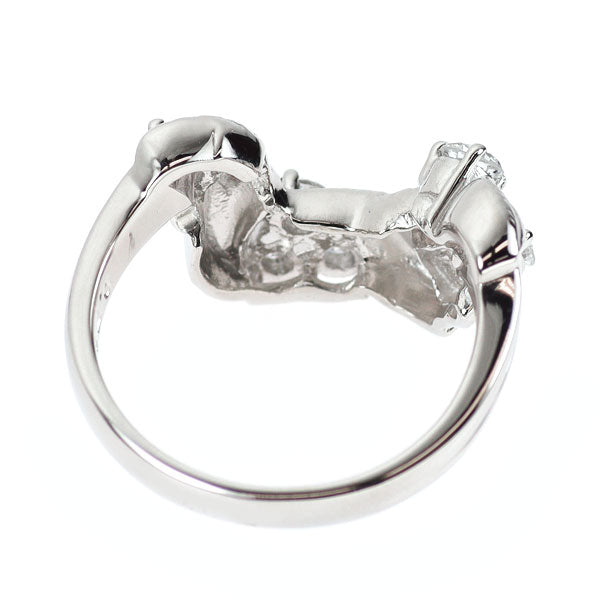 Pt900 ダイヤモンド リング 0.71ct