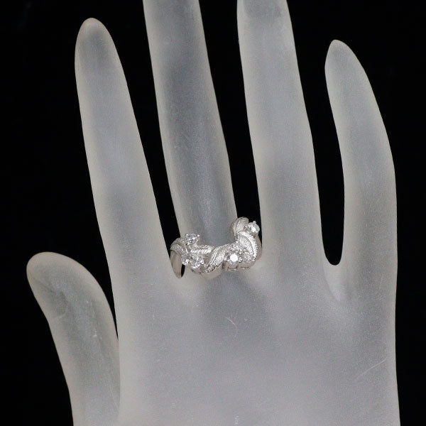 Pt900 ダイヤモンド リング 0.71ct