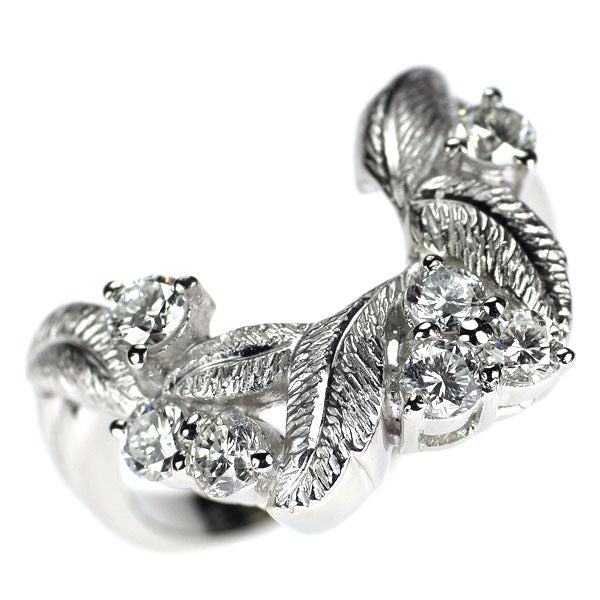Pt900 ダイヤモンド リング 0.71ct