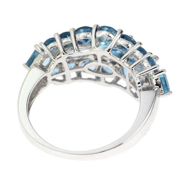 K18WG アクアマリン リング 2.25ct