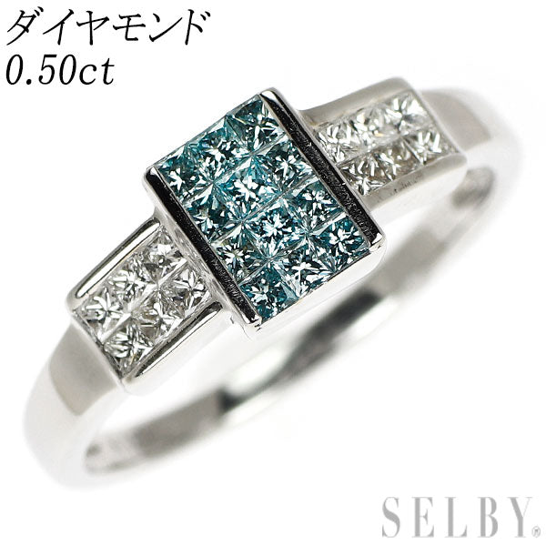 K18WG 0.308ctsアイスブルートリート天然　ダイヤモンドリング j30129.jpg