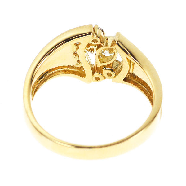 K18YG ダイヤモンド リング 0.40ct