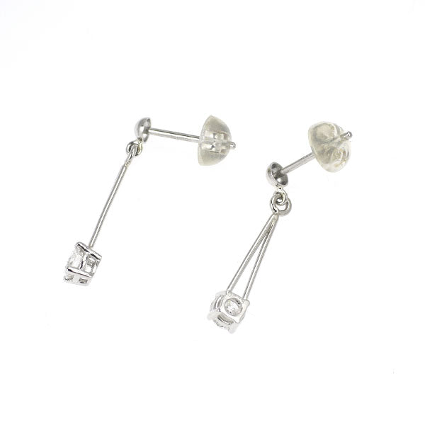 Pt900 ダイヤモンド ピアス 0.447ct