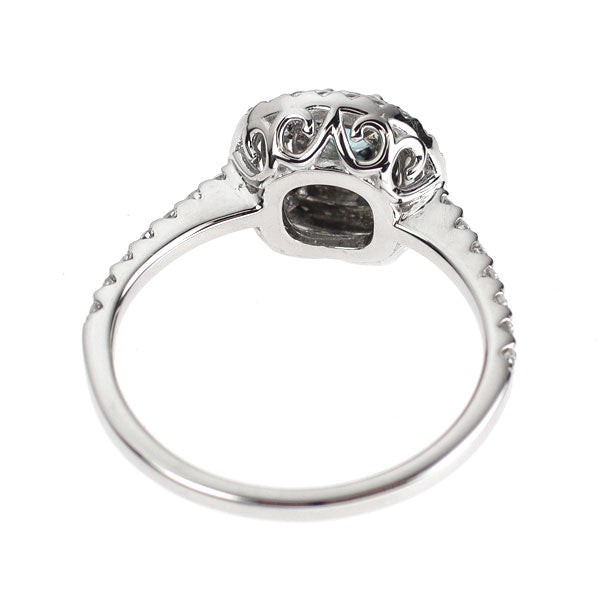 希少 Pt950 グランディディエライト ダイヤモンド リング 0.16ct D0.43ct