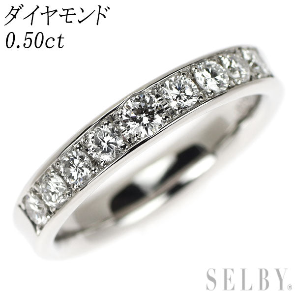 Pt900 ダイヤモンド リング 0.50ct