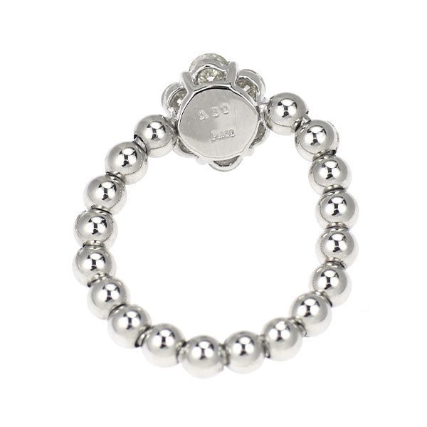 Pt950 ダイヤモンド リング 0.50ct 伸縮式 フラワー