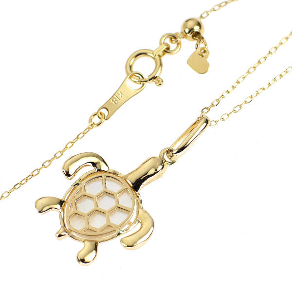 けいじと亀　 K18YG シェル ペンダントネックレス 亀 — セルビーオンラインストア
