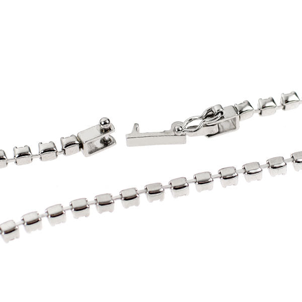 Pt850 ダイヤモンド テニス ブレスレット 2.00ct