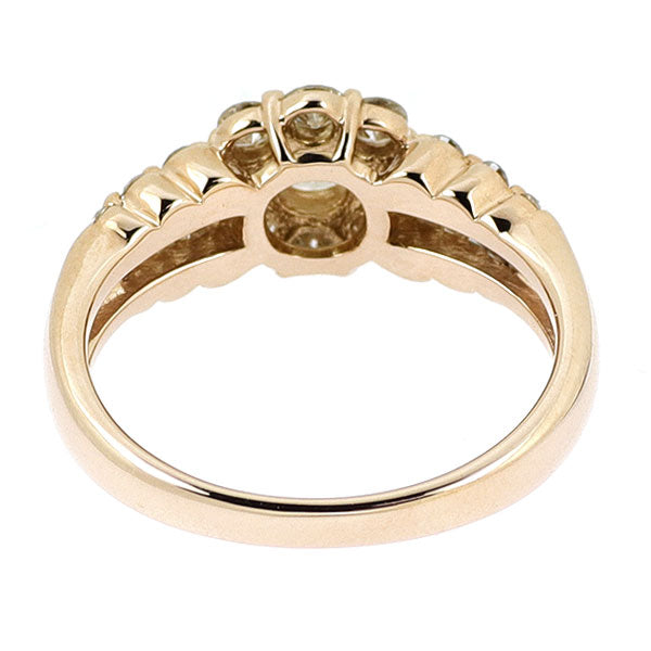 K18PG ダイヤモンド リング 0.308ct D0.90ct
