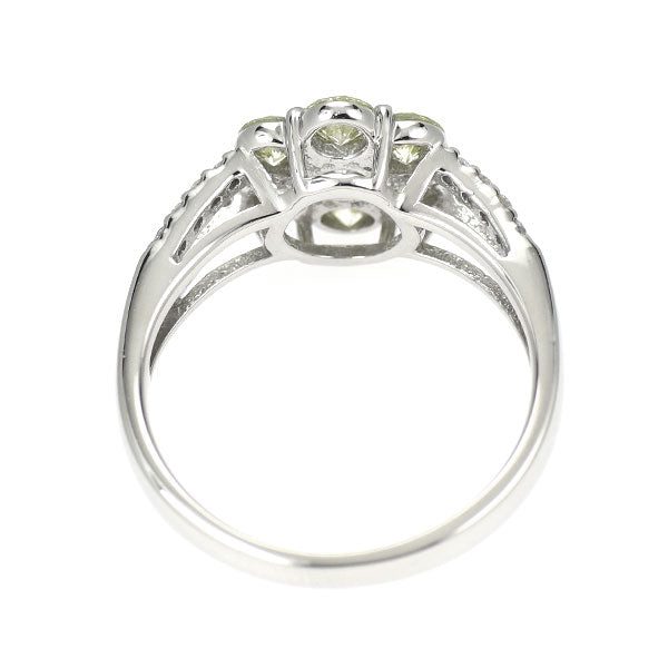 Pt900 ダイヤモンド リング 1.00ct  フラワー