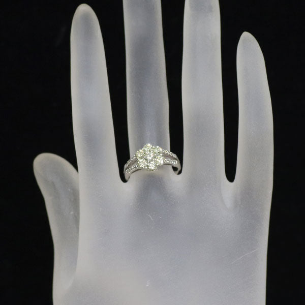 Pt900 ダイヤモンド リング 1.00ct フラワー — セルビーオンラインストア