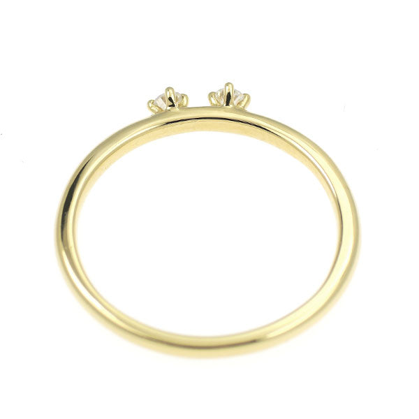 K18YG ダイヤモンド リング — セルビーオンラインストア