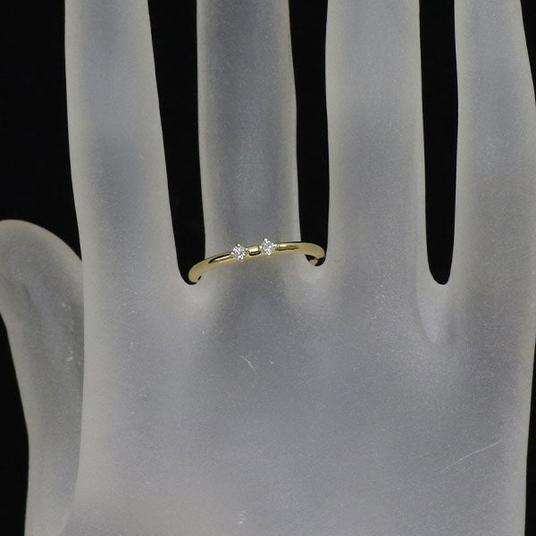 K18YG ダイヤモンド リング — セルビーオンラインストア