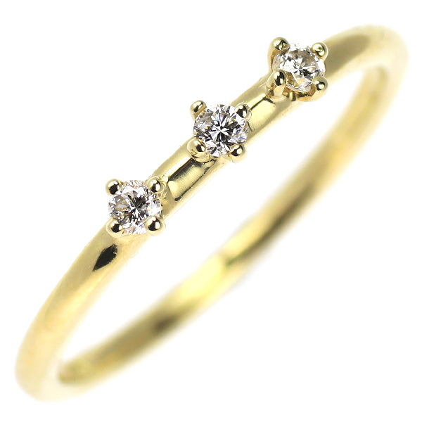 K18YG ダイヤモンド リング