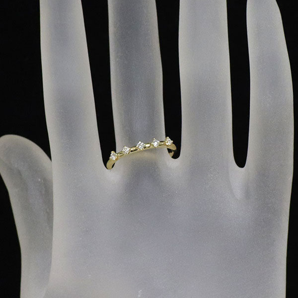 K18YG ダイヤモンド リング 0.50ct — セルビーオンラインストア