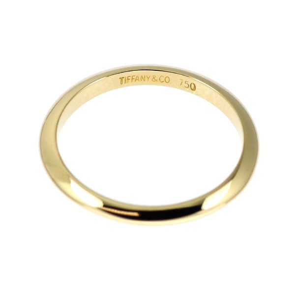 c484 美品　ティファニー　K18YG ナイフエッジ　リング　750 約9号 c484 美品 ティファニー K18YG ナイフエッジ リング 750 約9号 - メルカリ