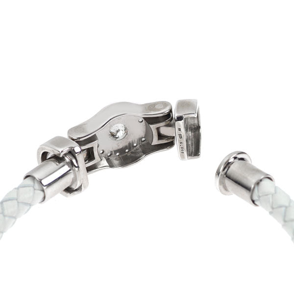 革/ SV/ マグネット ダイヤモンド ジルコニア ブレスレット 0.358ct G SI1 G