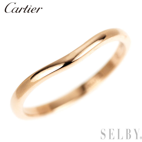 カルティエ K18PG リング バレリーナカーブ 56号 — セルビーオンライン