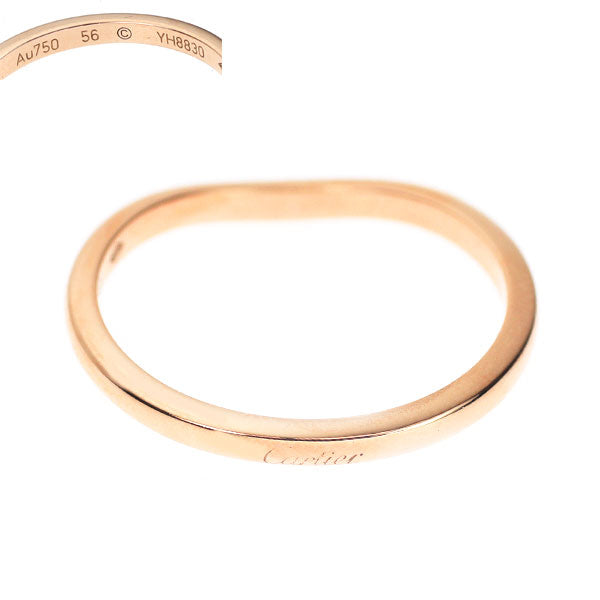 カルティエ K18PG リング バレリーナカーブ 56号 — セルビーオンライン