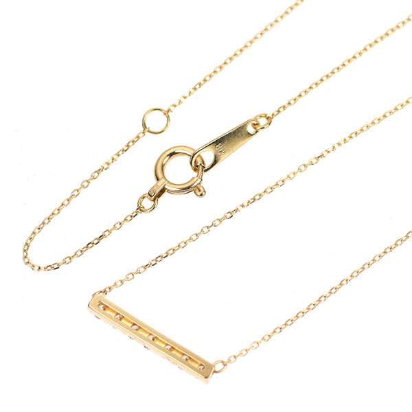K18YG ダイヤモンド ペンダントネックレス 0.15ct