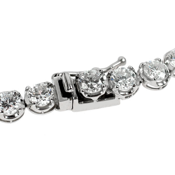 ダイヤモンド テニスブレスレット Pt850 5ct Pt850 5.0ct 豪華 ダイヤモンド テニスブレスレット ダイヤ ブレス