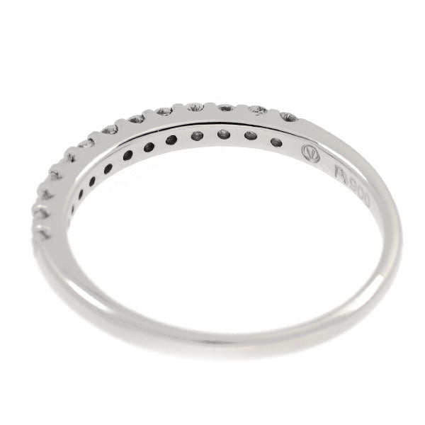 ヴァンドーム青山 Pt900 ダイヤモンド リング 0.23ct ハーフエタニティ