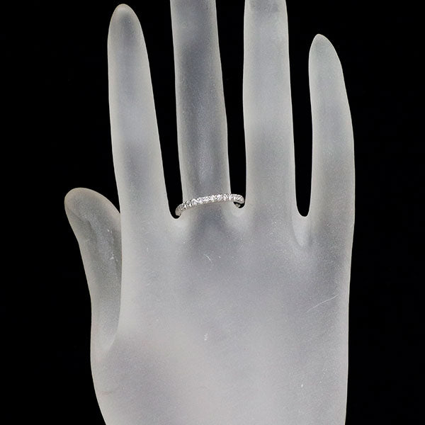 ヴァンドーム青山 Pt900 ダイヤモンド リング 0.23ct ハーフエタニティ