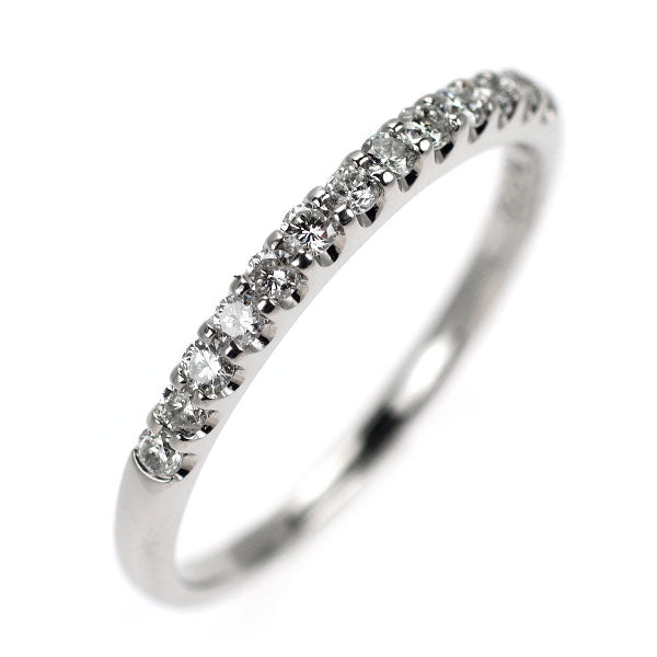 ヴァンドーム青山 Pt900 ダイヤモンド リング 0.23ct ハーフエタニティ