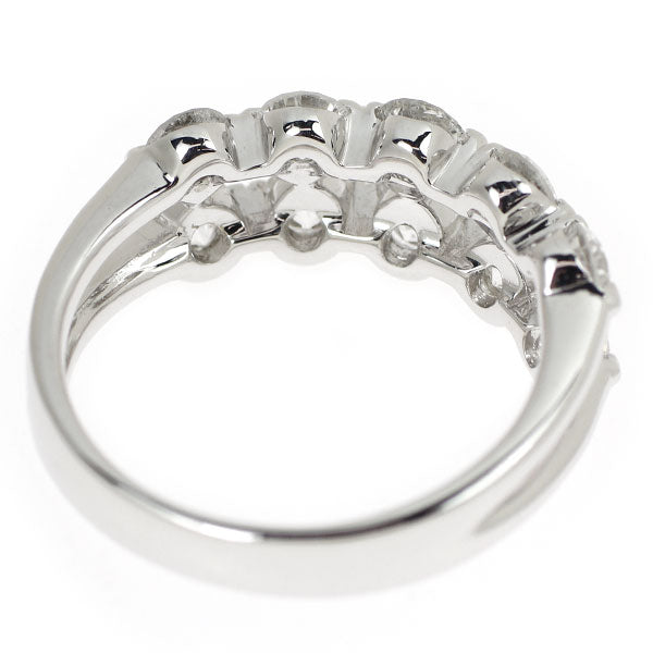 K18WG ダイヤモンド リング 2.00ct
