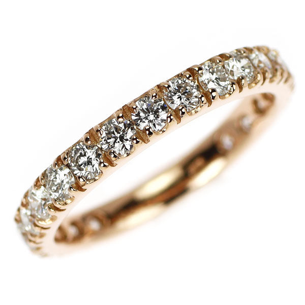 K18PG ダイヤモンド リング 1.00ct セミエタニティ — セルビー